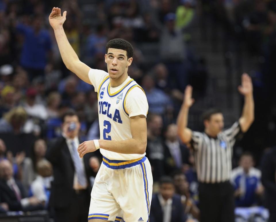 Lonzo Ball has a unique blend of size and creativity for a point guard. (AP)