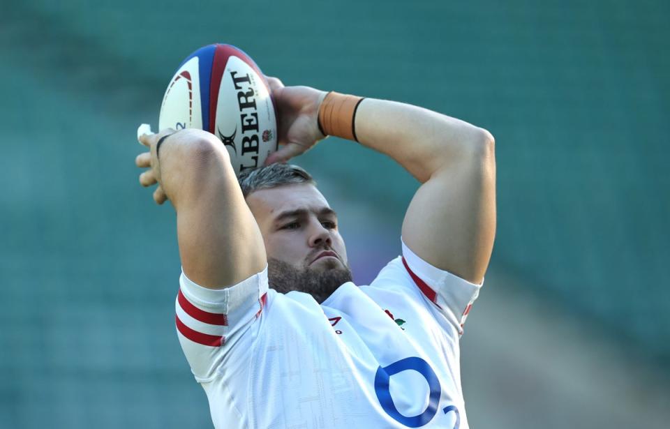 Return: Sale hooker Luke Cowan-Dickie is also back in England training after injury (Getty Images)