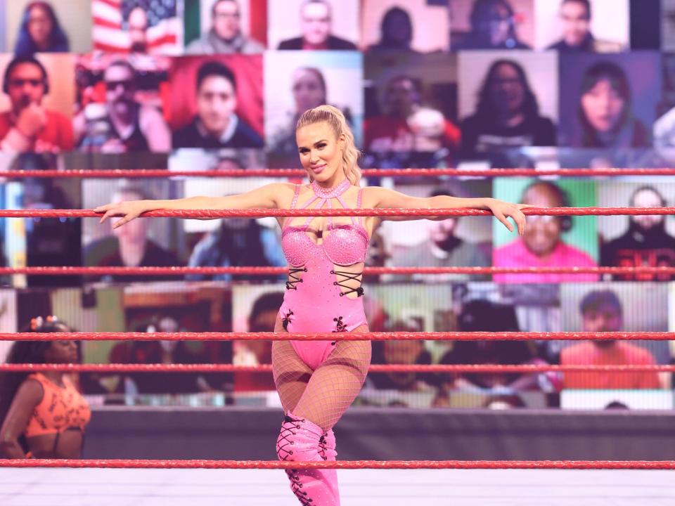 <p>Lana has become a WWE superstar</p> (WWE)