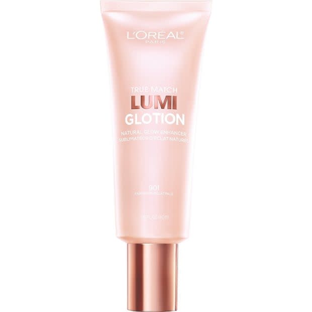 <p>L'Oréal True Match Lumi Glotion Natural Glow Enhancer, $15, <a href="https://shop-links.co/1724319385173130367" rel="nofollow noopener" target="_blank" data-ylk="slk:available here;elm:context_link;itc:0;sec:content-canvas" class="link ">available here</a>.</p>