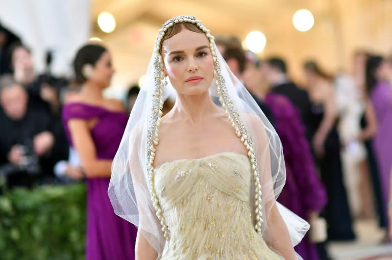 Actress Kate Bosworth attends the Met Gala on May 7, 2018 in New York