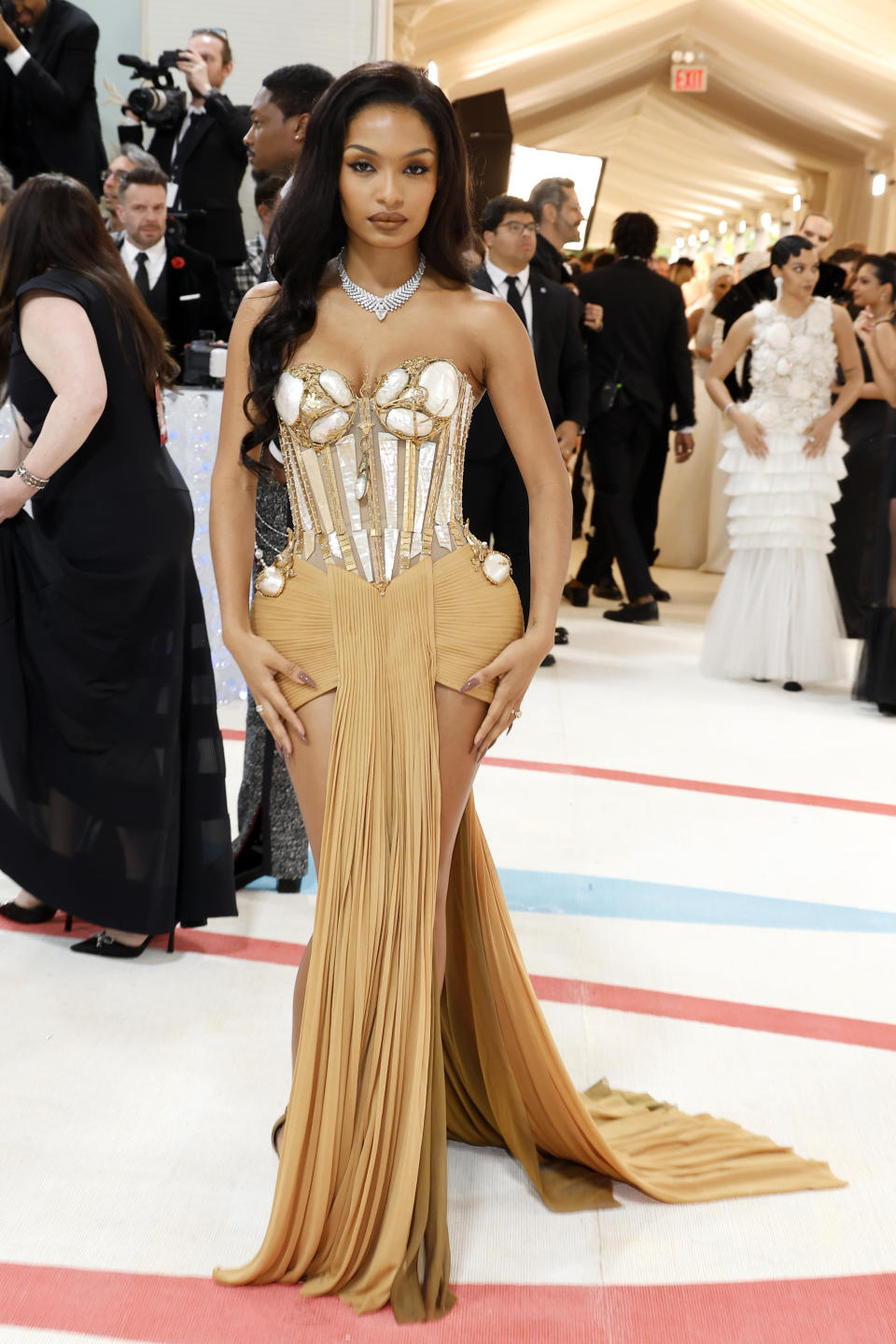 NEW YORK, NEW YORK - MAY 01: Yara Shahidi attends The 2023 Met Gala Celebrating 