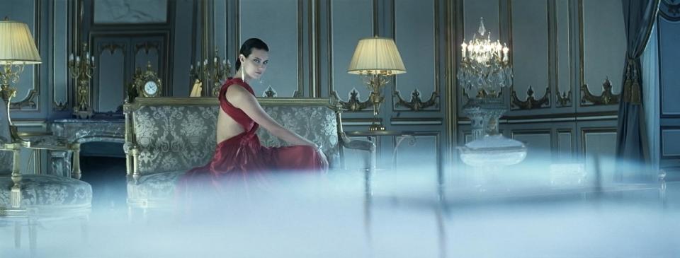 Shalom Harlow in the "L'odyssée de Cartier" movie