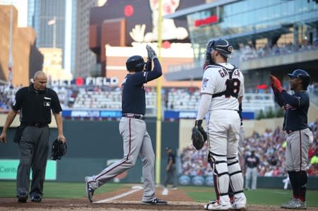 MLB: Atlanta Braves at Minnesota Twins