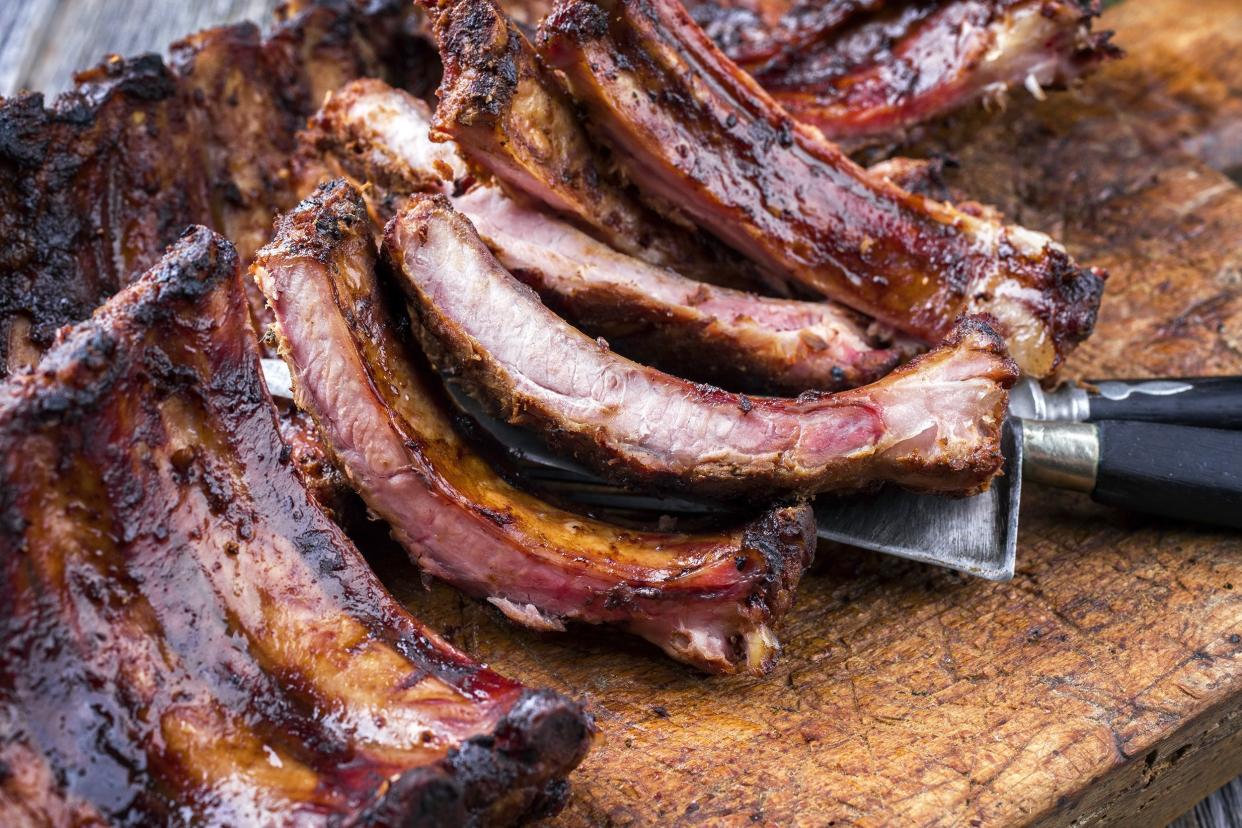 New Hampshire Barn Maple Glazed Ribs