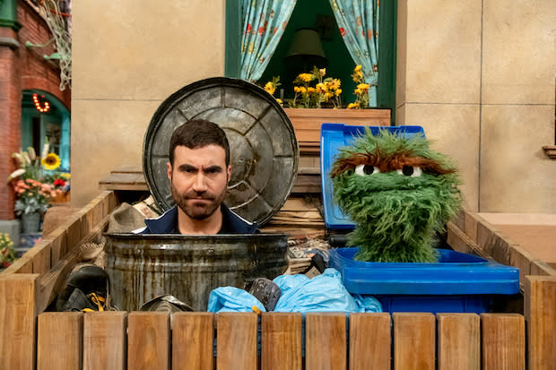 Brett Goldstein on Sesame Street