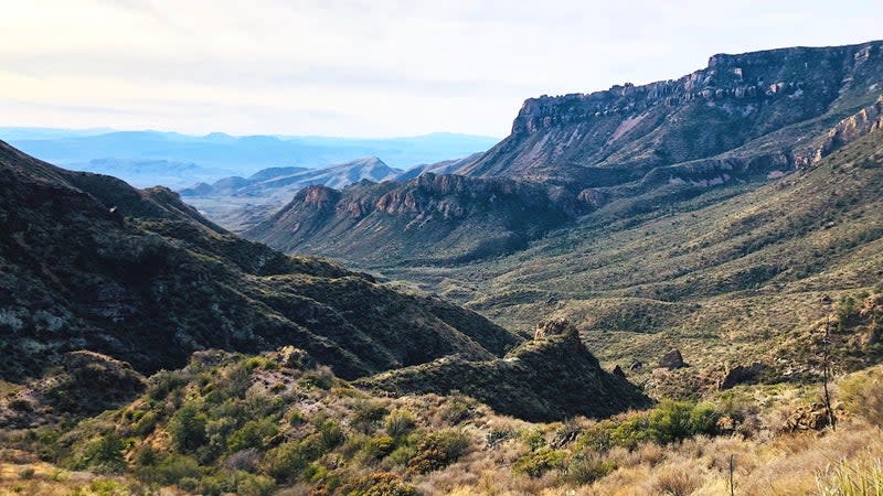 Camping and hiking