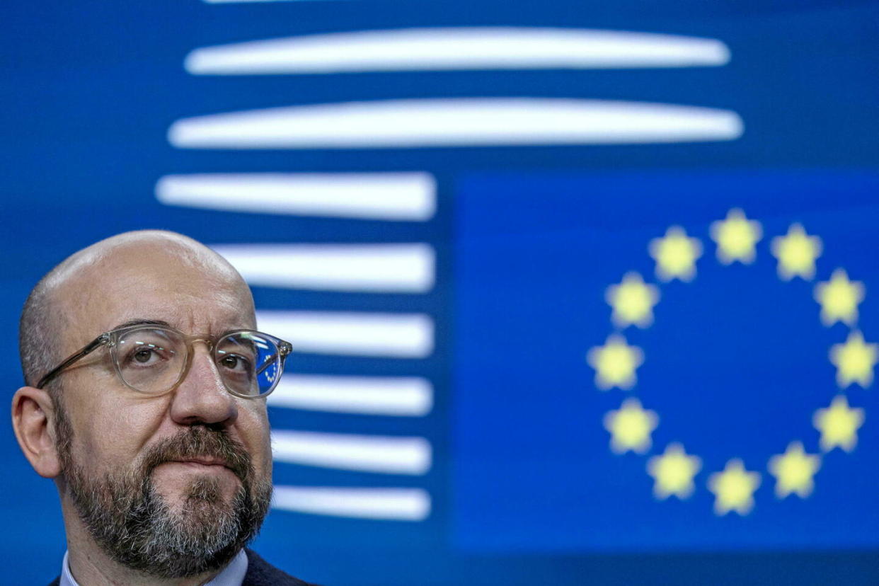 Le président du Conseil européen, Charles Michel, a finalement annoncé qu'il ne se présenterait pas aux élections européennes, prévues en juin 2024.  - Credit:Shutterstock/Sipa