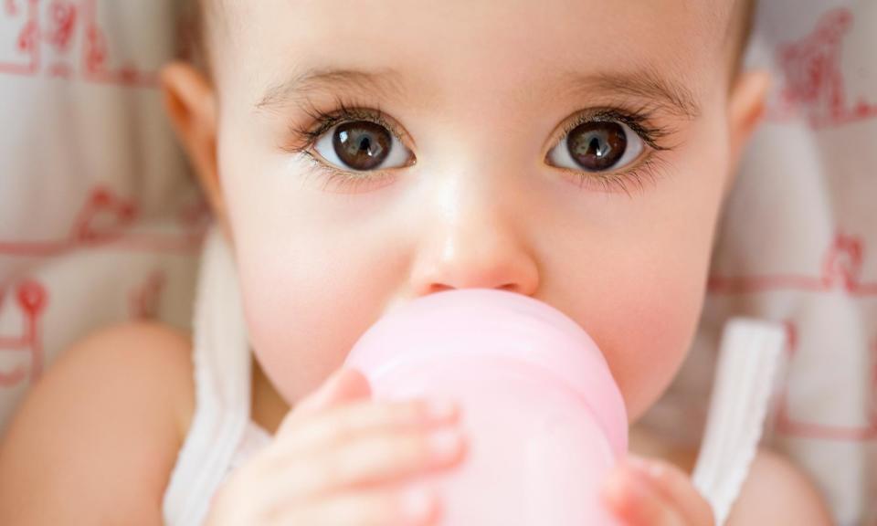 <span>The Competition and Markets Authority found in November that the average price of infant formula had risen by 25% in the past two years.</span><span>Photograph: Cecile Lavabre/Getty Images</span>