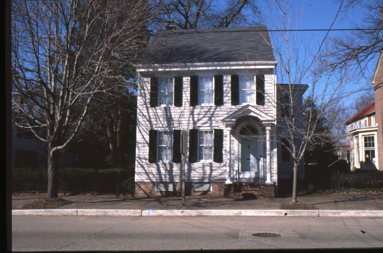 The Goodwin Sisters House at 47 Market Street in Salem is shown. The house, an important station on the Underground Railroad, was a place of refuge to enslaved African-Americans escaping North.