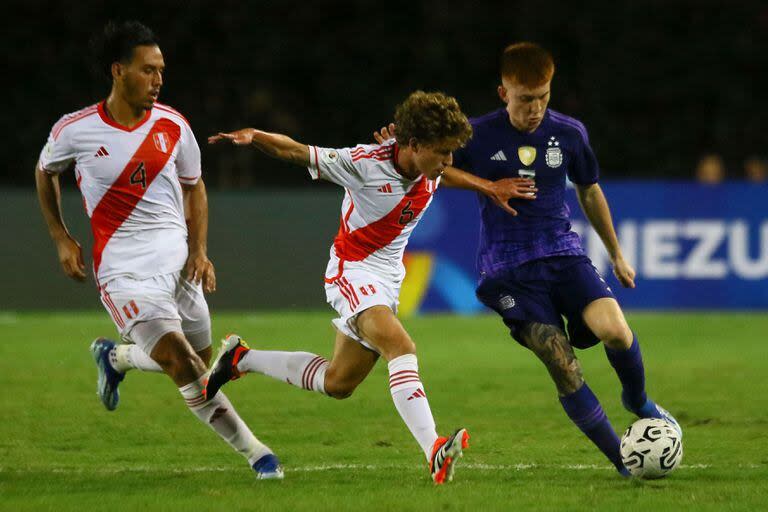 La Argentina acumula un empate y una victoria en el Preolímpico Sub 23 de Venezuela, pero quedará libre en la jornada