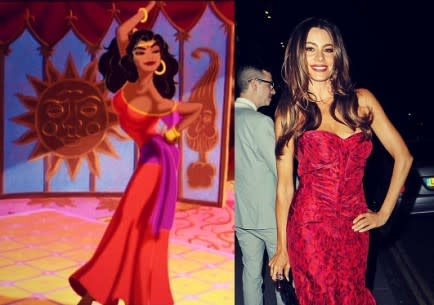 Esmeralda and Sofia Vergara