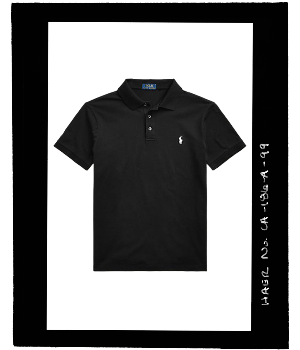 Ralph Lauren’s Custom Slim Fit Mesh Polo Shirt