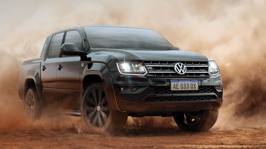 Volkswagen Amarok, la segunda camioneta más vendida.