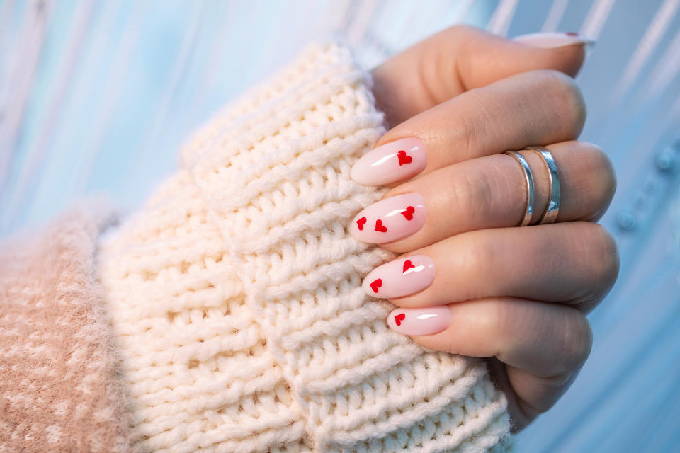 Heart-Thumping Nude Nail Design You’ll Fall in Love With