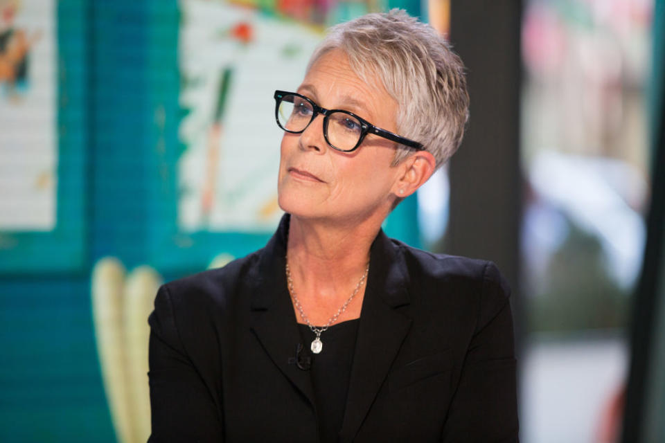 Closeup of Jamie Lee Curtis