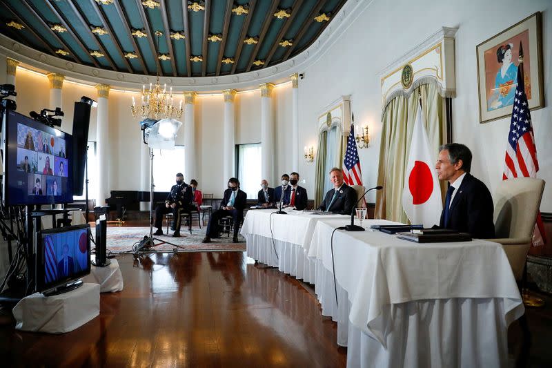 U.S. Secretary of State Antony Blinken visits Japan