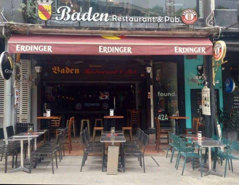 cheap bars for drinking - baden bar