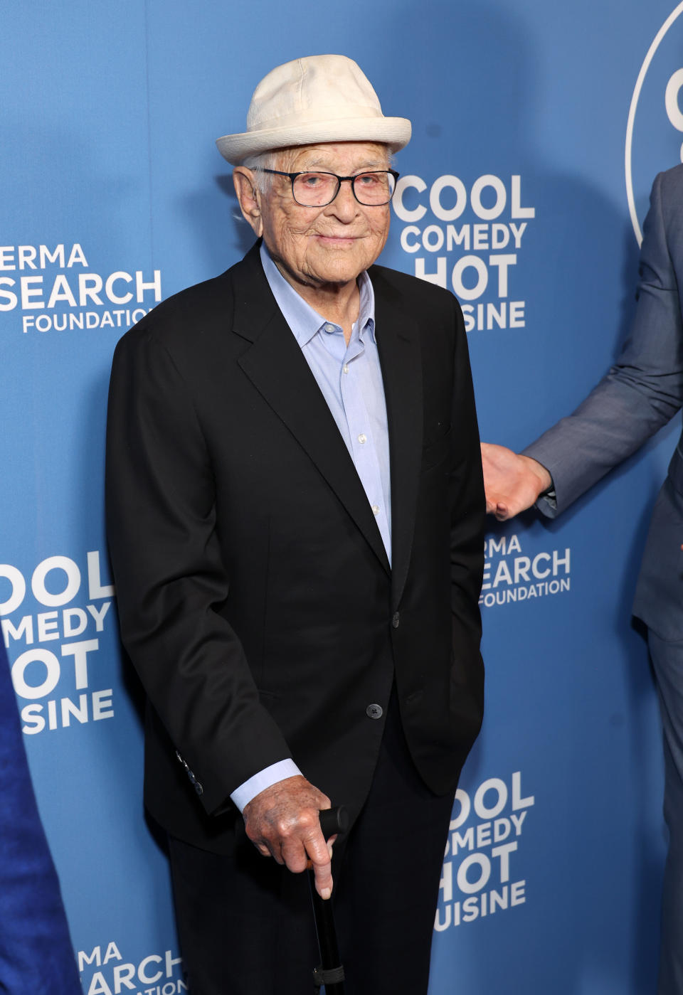 Norman Lear attends Cool Comedy Hot Cuisine: A Tribute to Bob Saget at Beverly Wilshire, A Four Seasons Hotel on September 21, 2022 in Beverly Hills, California.