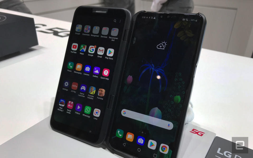 Despite foldable phones being all the rage at MWC, one of the bigger companiesat the show didn't have one