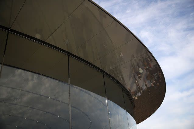 A look at outside the Steve Jobs theatre. Source: Getty Images