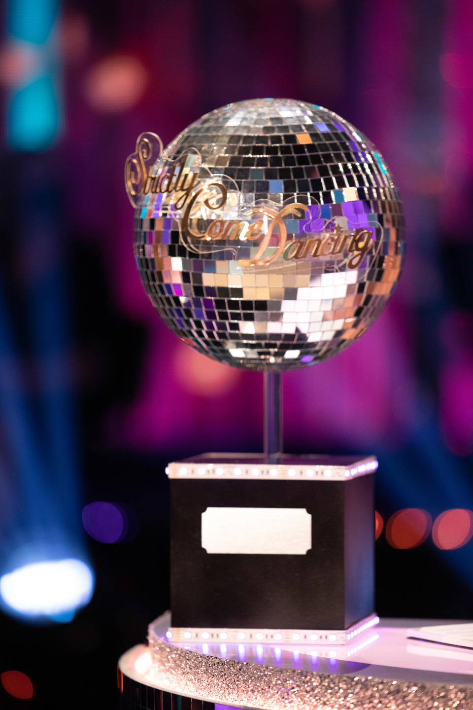 The competition to claim the glitterball trophy is about to reopen (Guy Levy/BBC/PA)