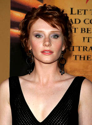 Bryce Dallas Howard at the NY premiere of Touchstone's The Village