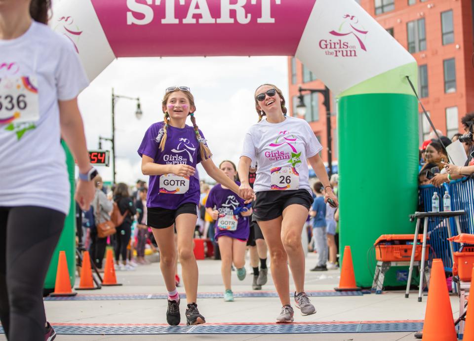 The Girls on the Run celebratory 5K on June 10 indeed was a community affair.