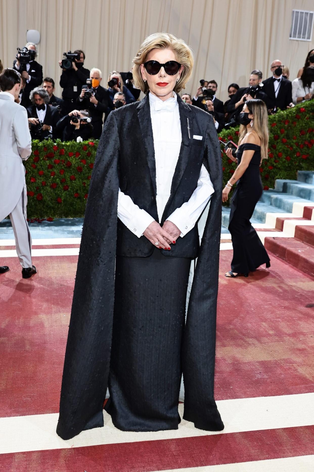 Christine Baranski Met Gala Red Carpet 2022