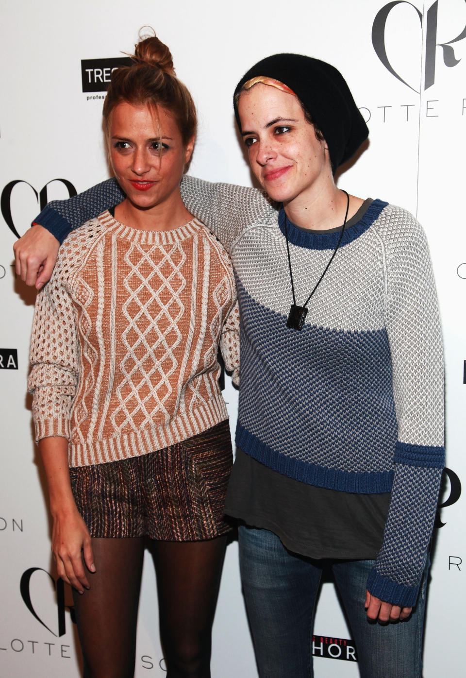 The 35-year-old fashion designer and her DJ'ing sibling are not just sisters ... they're twins!