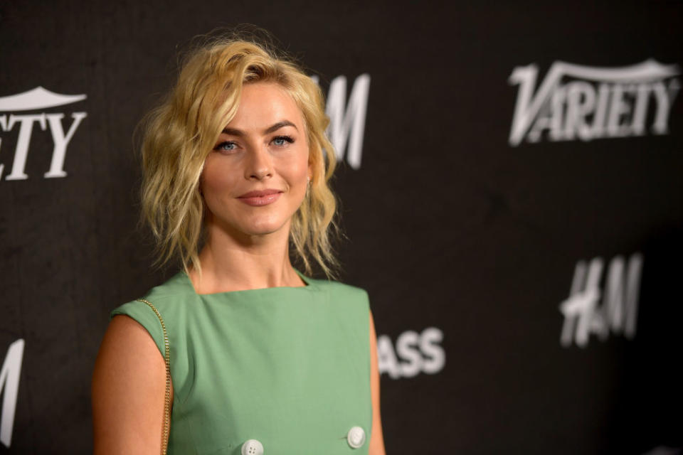 Julianne Hough steps out on Aug. 28, before the cut. (Photo: Matt Winkelmeyer/Getty Images)