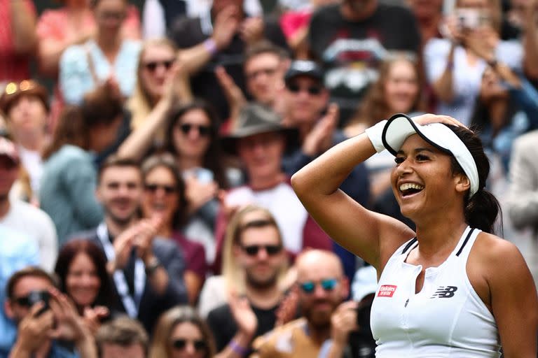 Heather Watson vive un sueño: la inglesa está en la cuarta ronda por primera vez tras derrotar a Kaja Juvan y pide que no dejen de ir a verla