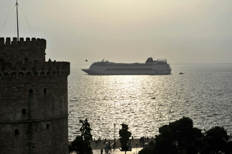 In an article for a Greek newspaper, Putin says Russia is interested in tenders involving Greek rail assets and the port of Thessaloniki (pictured)