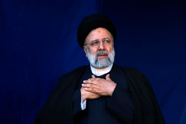 Iranian President Ebrahim Raisi was one of nine people on the helicopter when it crashed on Sunday, state-run media said.