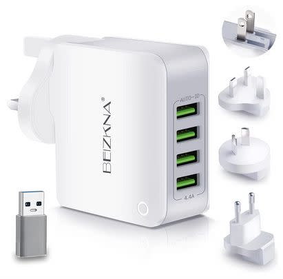 Swap the endless adaptors for this universal one with four USB ports