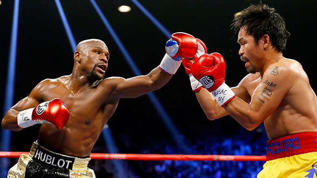 Floyd Mayweather Jr. and Manny Pacquiao are finally ready for their rematch. (Reuters)