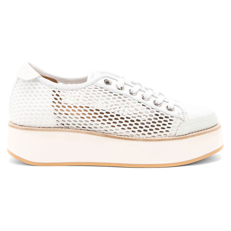 <p><em>Tatum Sneaker, FLAMINGOS (Available at Revolve), $370</em></p><p><a rel="nofollow noopener" href="http://www.revolve.com/flamingos-tatum-sneaker/dp/FLAM-WZ6/?d=Womens&page=1&lc=6&itrownum=2&itcurrpage=1&itview=01&plpSrc=%2Fr%2FBrands.jsp%3FaliasURL%3Dshoes-sneakers%2Fbr%2F2aec17%26color%255B%255D%3Dwhite%26%26s%3Dc%26c%3DShoes%26sc%3DSneakers%26sortBy%3Dfeatured" target="_blank" data-ylk="slk:BUY NOW;elm:context_link;itc:0;sec:content-canvas" class="link ">BUY NOW</a></p>