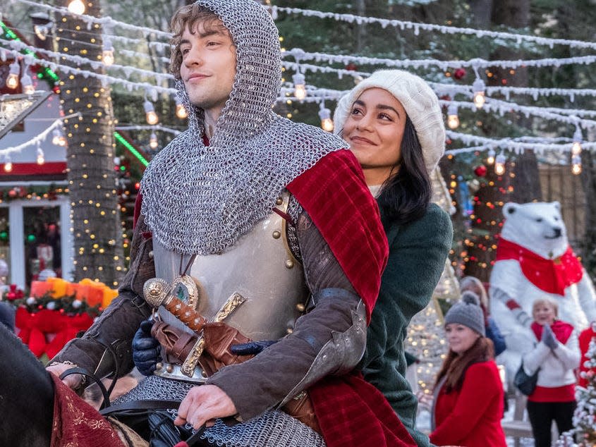 The Knight Before Christmas Vanessa Hudgens movie Netflix 