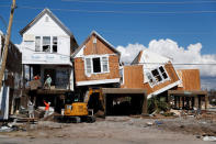 Damage caused by Hurricane Michael is seen in Mexico Beach, Florida, U.S., October 16, 2018. REUTERS/Terray Sylvester