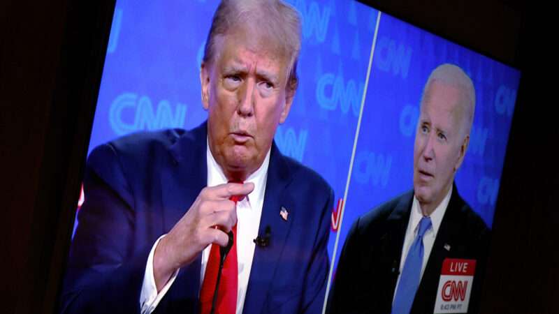 Broadcast of Trump-Biden debate