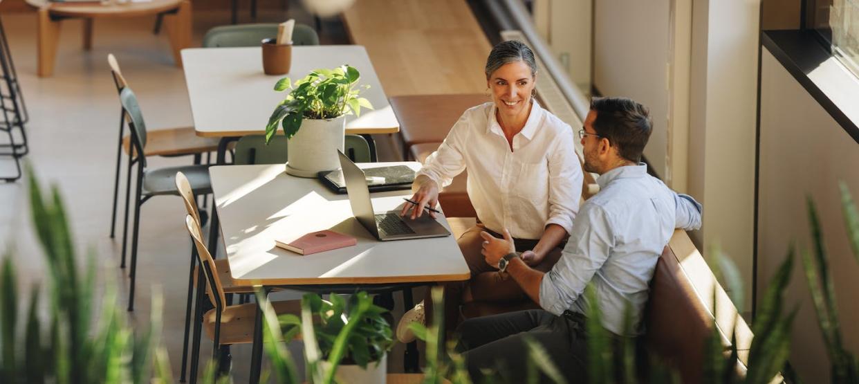 <a href="https://www.shutterstock.com/es/image-photo/businesswoman-laptop-explaining-project-details-colleague-1968955966" rel="nofollow noopener" target="_blank" data-ylk="slk:Shutterstock / Jacob Lund;elm:context_link;itc:0;sec:content-canvas" class="link ">Shutterstock / Jacob Lund</a>