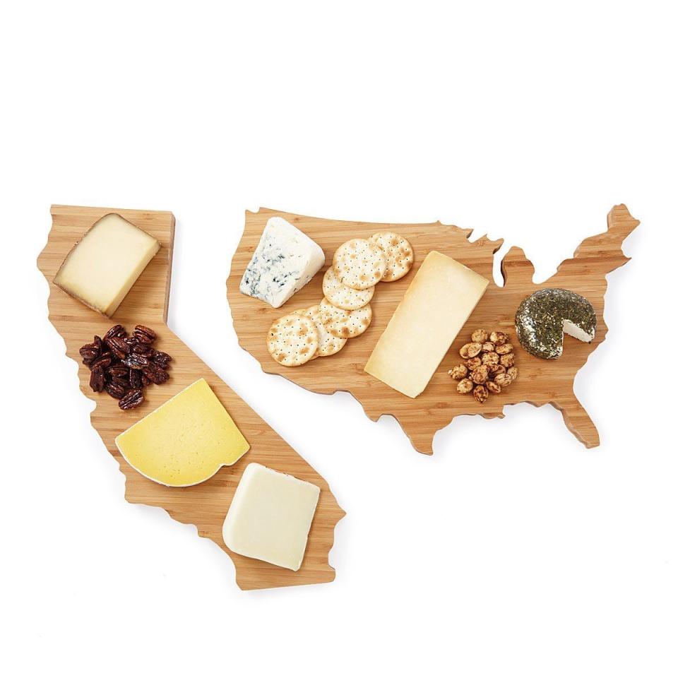 21) Uncommon Goods State Cheese Boards