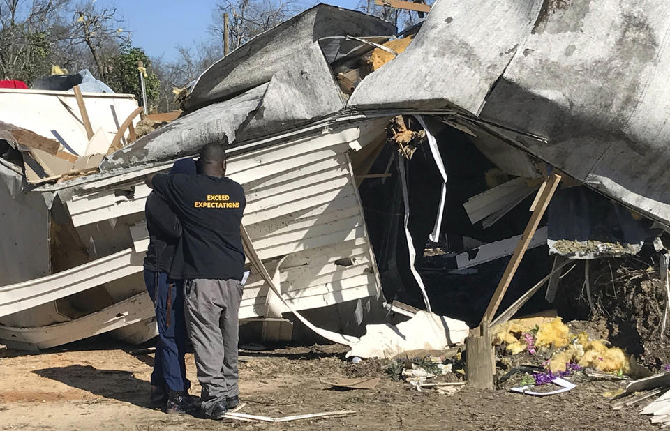 Severe storms hit the South