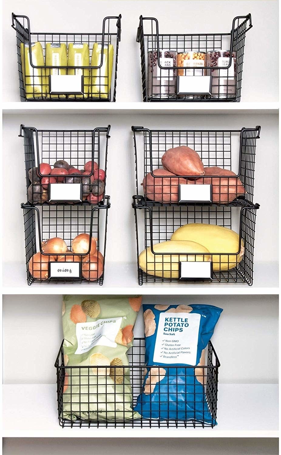 Make your pantry look picture-perfect and know exactly where your cans of black beans are. <br /><br /><strong>Promising review:</strong> "I love these baskets. They have lots of space and look great in my pantry." &mdash; <a href="https://www.amazon.com/gp/customer-reviews/RWU5IRAPIOINU?&amp;linkCode=ll2&amp;tag=huffpost-bfsyndication-20&amp;linkId=63dcd7da36002981b5207aa48be0d445&amp;language=en_US&amp;ref_=as_li_ss_tl" target="_blank" rel="nofollow noopener noreferrer" data-skimlinks-tracking="5854435" data-vars-affiliate="Amazon" data-vars-href="https://www.amazon.com/gp/customer-reviews/RWU5IRAPIOINU?tag=bfmal-20&amp;ascsubtag=5854435%2C21%2C37%2Cmobile_web%2C0%2C0%2C16324224" data-vars-keywords="cleaning,fast fashion" data-vars-link-id="16324224" data-vars-price="" data-vars-product-id="20942028" data-vars-product-img="" data-vars-product-title="" data-vars-retailers="Amazon">Yesenia<br /><br /></a><strong>Get it from Amazon for <a href="https://www.amazon.com/iDesign-Classico-Stackable-Countertop-Organization/dp/B07MVX8C9J?&amp;linkCode=ll1&amp;tag=huffpost-bfsyndication-20&amp;linkId=bc040d1f0fa64ec1db1b09e4bfc82ef2&amp;language=en_US&amp;ref_=as_li_ss_tl" target="_blank" rel="nofollow noopener noreferrer" data-skimlinks-tracking="5854435" data-vars-affiliate="Amazon" data-vars-asin="B07Q7D67WZ" data-vars-href="https://www.amazon.com/dp/B07Q7D67WZ?tag=bfmal-20&amp;ascsubtag=5854435%2C21%2C37%2Cmobile_web%2C0%2C0%2C16324336" data-vars-keywords="cleaning,fast fashion" data-vars-link-id="16324336" data-vars-price="" data-vars-product-id="18668647" data-vars-product-img="https://m.media-amazon.com/images/I/51z1-9G3eCL.jpg" data-vars-product-title="iDesign Classico Storage Basket with Handles for Pantry, Kitchen, Bathroom, Countertop, and Desk Organization, Stackable - Medium" data-vars-retailers="Amazon">$17.66+</a> (available in two sizes).</strong>