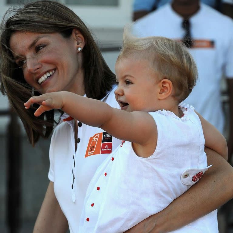 La reina Letizia y la infanta Sofía