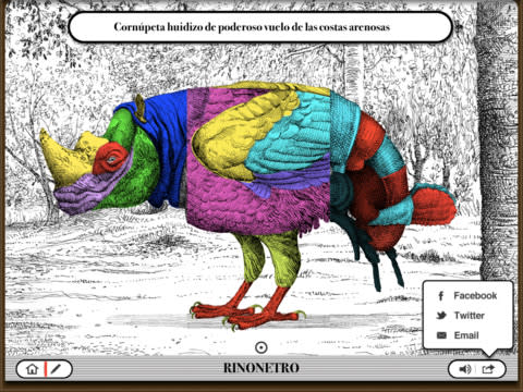 "Animalario Universal" se tradujo de libro impreso a app. / Foto: Cortesía Manuvo