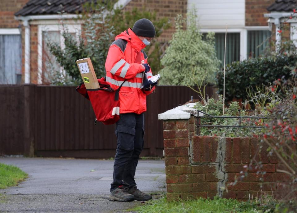 Royal Mail headed the FTSE 100 on Monday (Gareth Fuller/PA) (PA Archive)