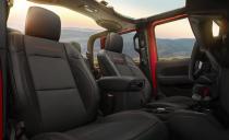 <p>The front roof panels are identical to the Wrangler's Freedom top, but the Gladiator employs a single removable panel over the rear passenger area to ensure the sunburns are distributed democratically.<br></p>