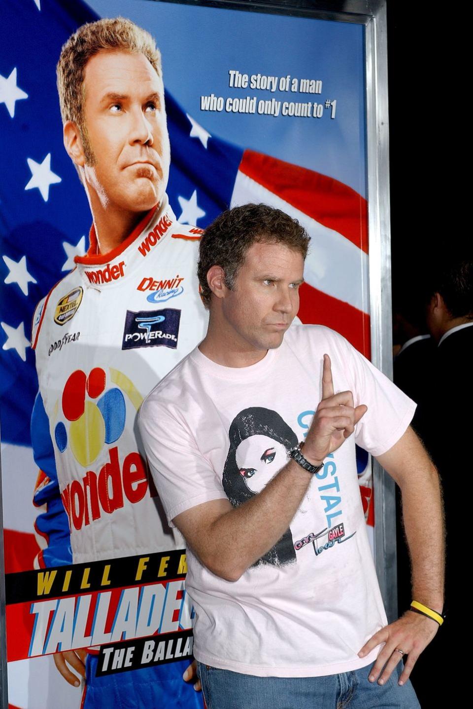 <span class="caption">Will Farrell put NASCAR on the big screen in a big way.</span><span class="photo-credit">Gregg DeGuire - Getty Images</span>