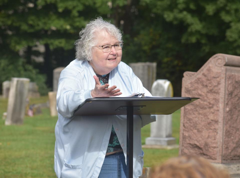 Lenawee County resident Ruth Rickard was an integral part of bringing a new monument to Weston Village Cemetery that memorializes Revolutionary War veterans. One of her ancestors, Joseph Tuttle, fought in the Revolutionary War and is buried at the cemetery, located at the corner of Weston Road and Sand Creek Highway.